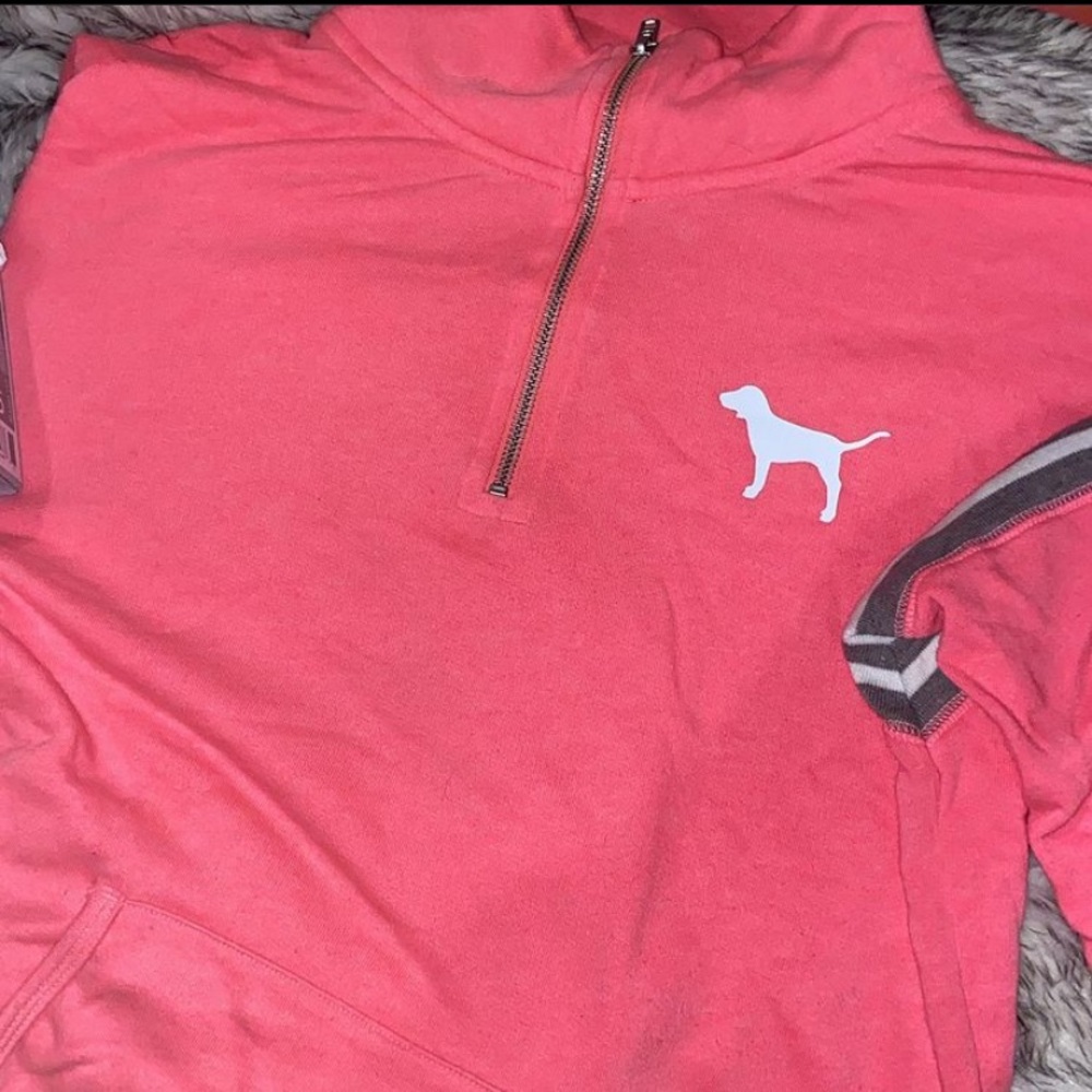 Pink zip up